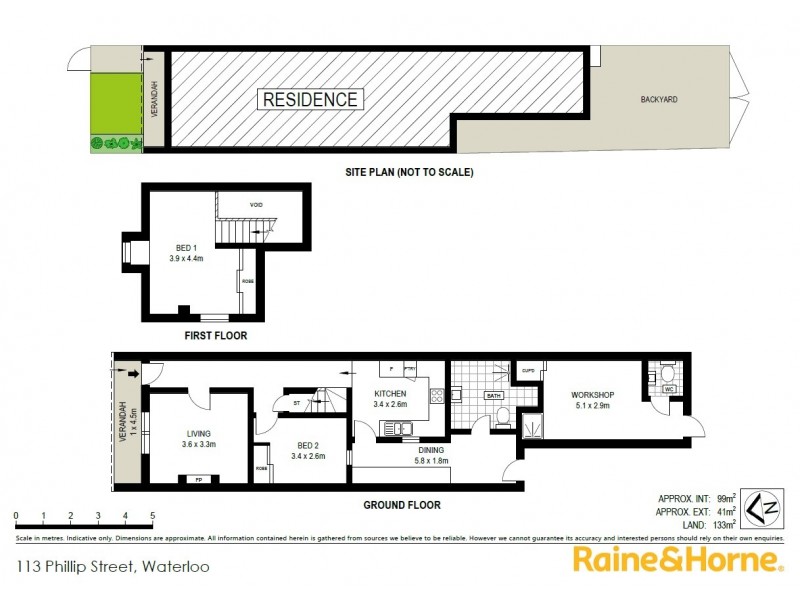 113 Phillip Street, Waterloo NSW 2017 Floorplan