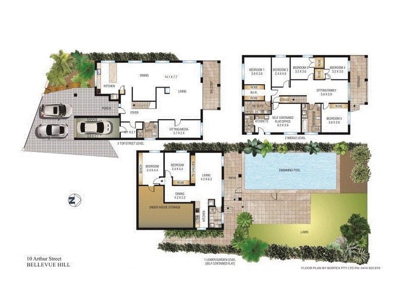 10 Arthur Street, Bellevue Hill NSW 2023 Floorplan