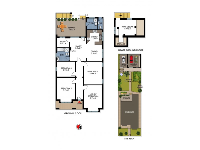 95 Clovelly Road, Randwick NSW 2031 Floorplan