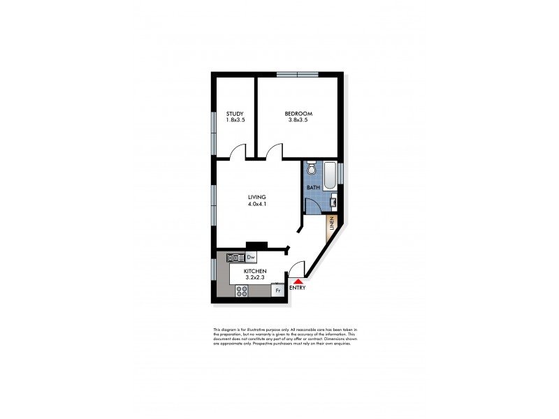 4/40 Blair Street, North Bondi NSW 2026 Floorplan