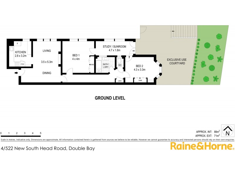 4/522 New South Head Road, Double Bay NSW 2028 Floorplan