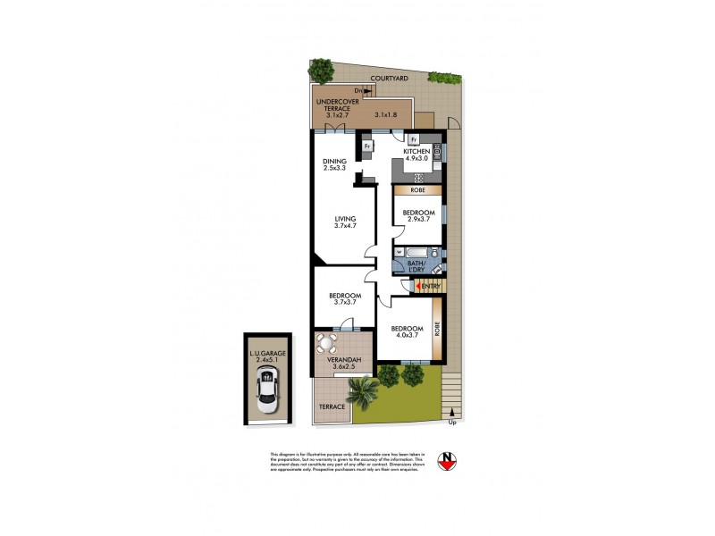 29 Blair Street, Bondi Beach NSW 2026 Floorplan