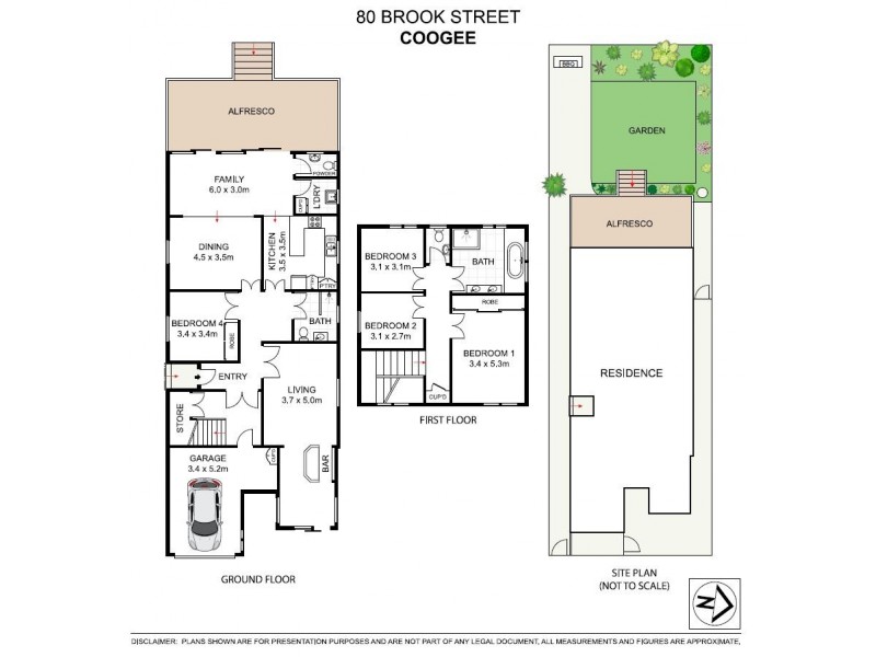 80 Brook Street, Coogee NSW 2034 Floorplan