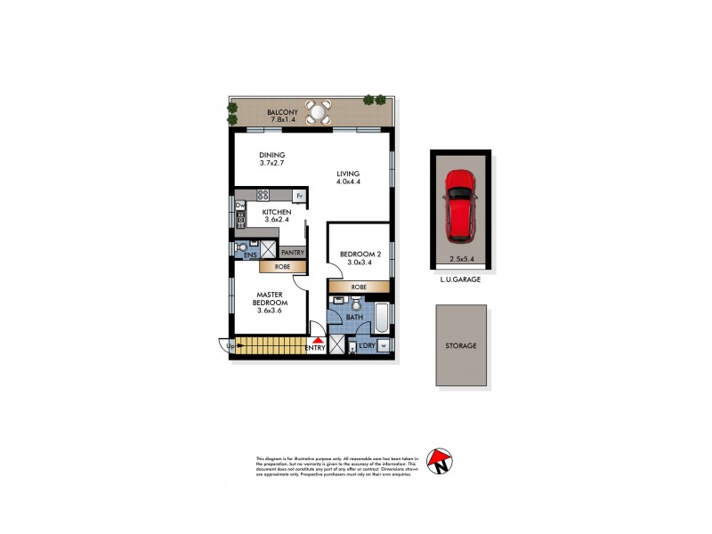 6/41 Francis Street, Bondi Beach NSW 2026 Floorplan