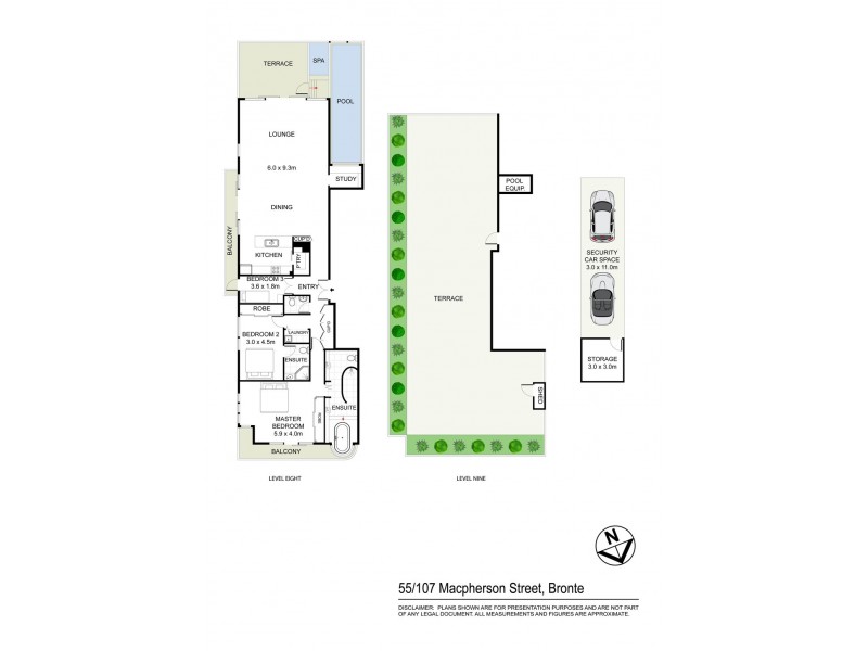55/107 Macpherson Street, Bronte NSW 2024 Floorplan