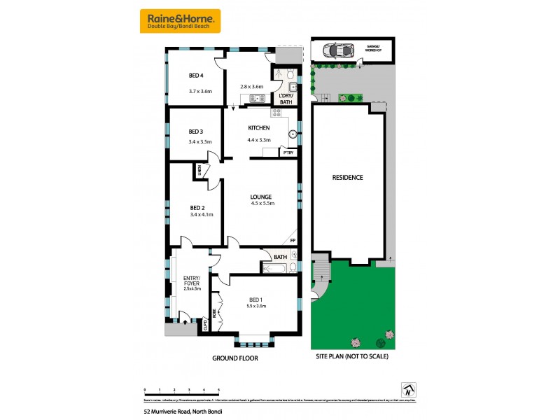 52 Murriverie Road, North Bondi NSW 2026 Floorplan