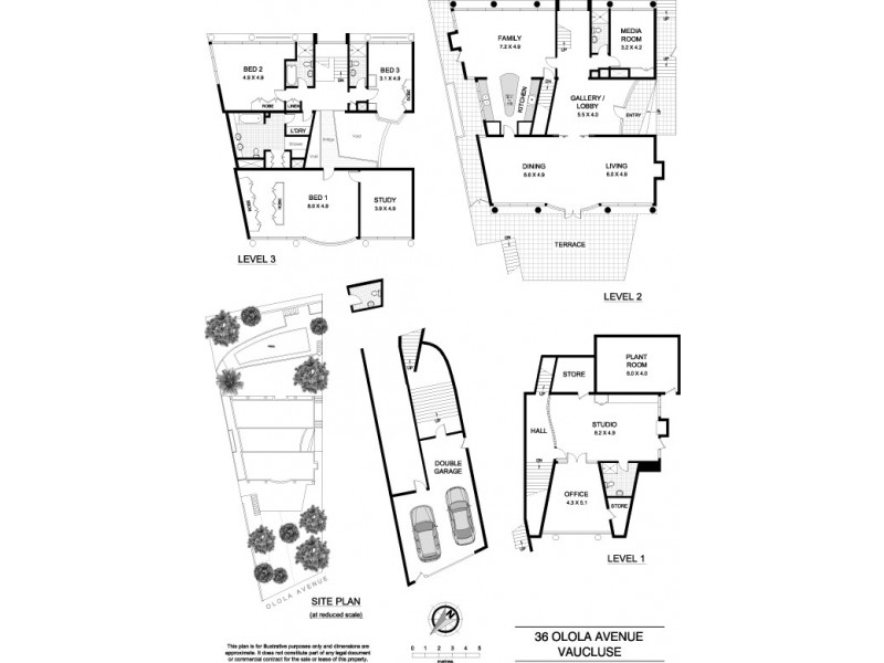 36 Olola Avenue, Vaucluse NSW 2030 Floorplan