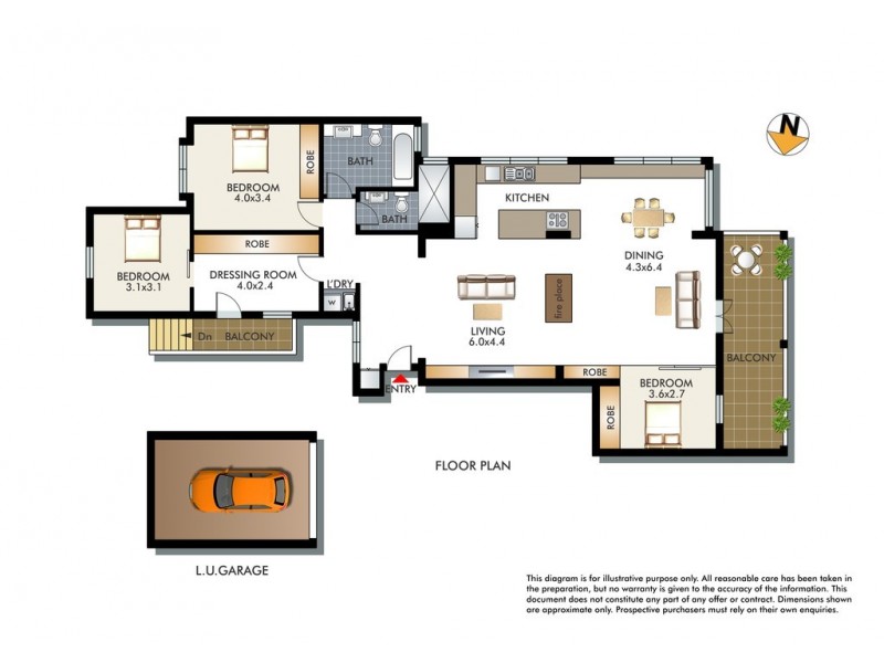 5/21 Trelawney Street, Woollahra NSW 2025 Floorplan