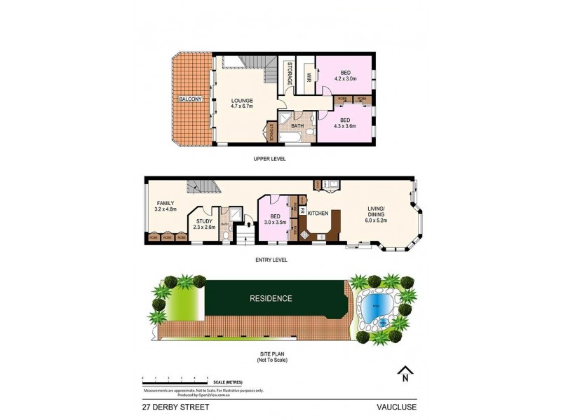 27 Derby Steet, Vaucluse NSW 2030 Floorplan