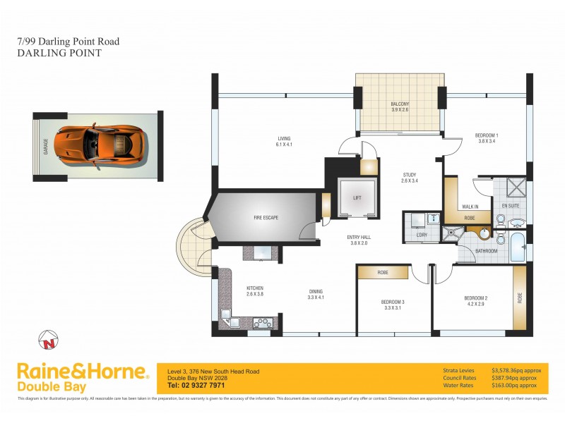 7/99 Darling Point Road, Darling Point NSW 2027
