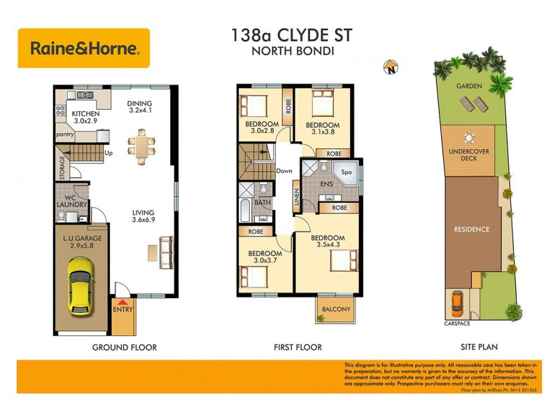 138a Clyde Street, North Bondi NSW 2026 Floorplan