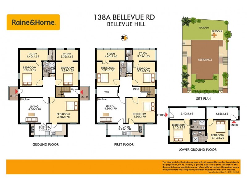 138a Bellevue Road, Bellevue Hill NSW 2023 Floorplan
