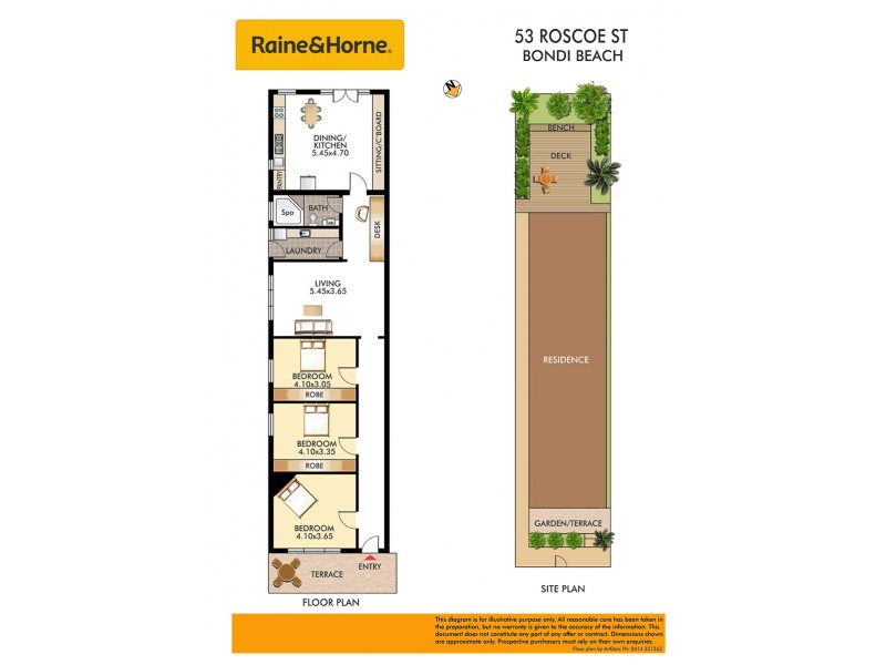 53 Roscoe Street, Bondi Beach NSW 2026 Floorplan