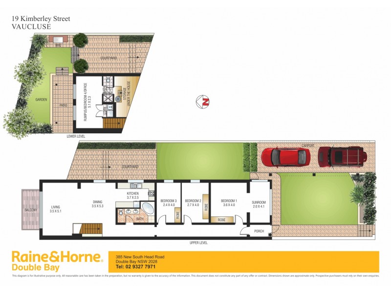 19 Kimberley Street, Vaucluse NSW 2030 Floorplan
