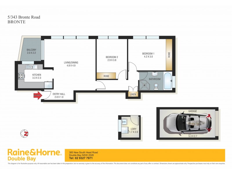 5/343 Bronte Road, Bronte NSW 2024