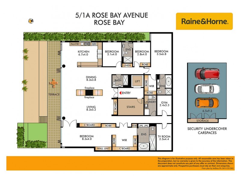 5/1a Rose Bay Avenue, Rose Bay NSW 2029 Floorplan