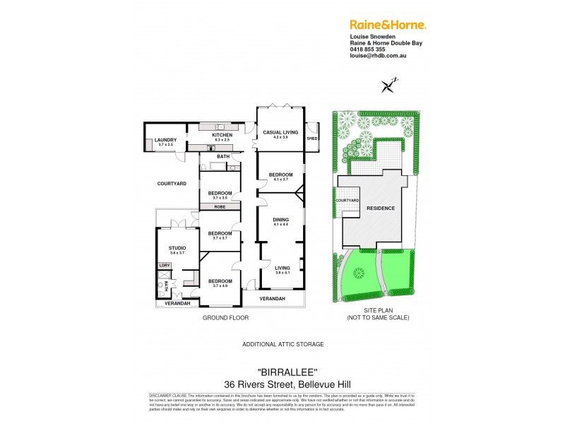 36 Rivers Street, Bellevue Hill NSW 2023 Floorplan