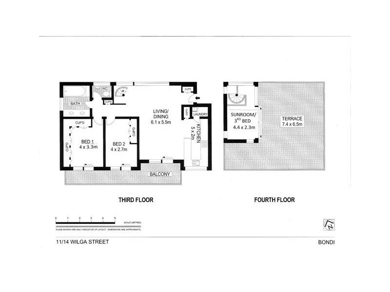 11/14 Wilga Street, Bondi NSW 2026 Floorplan