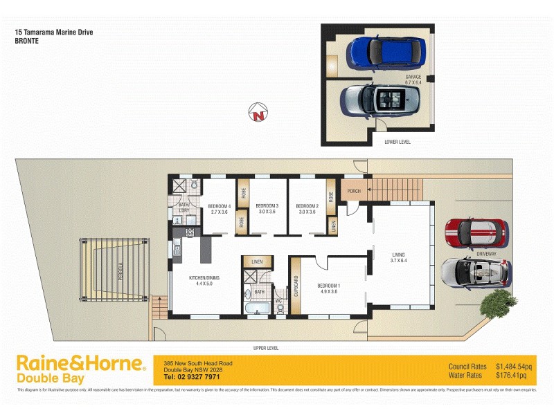 15 Tamarama Marine Drive, Bronte NSW 2024 Floorplan