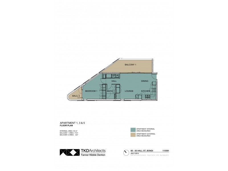 89 Hall Street, Bondi Beach NSW 2026 Floorplan