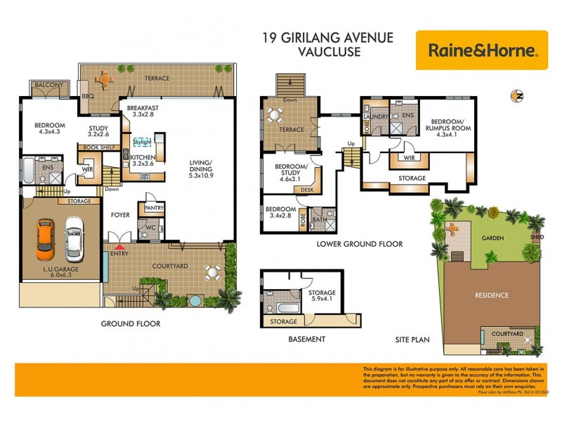 19 Girilang Avenue, Vaucluse NSW 2030 Floorplan