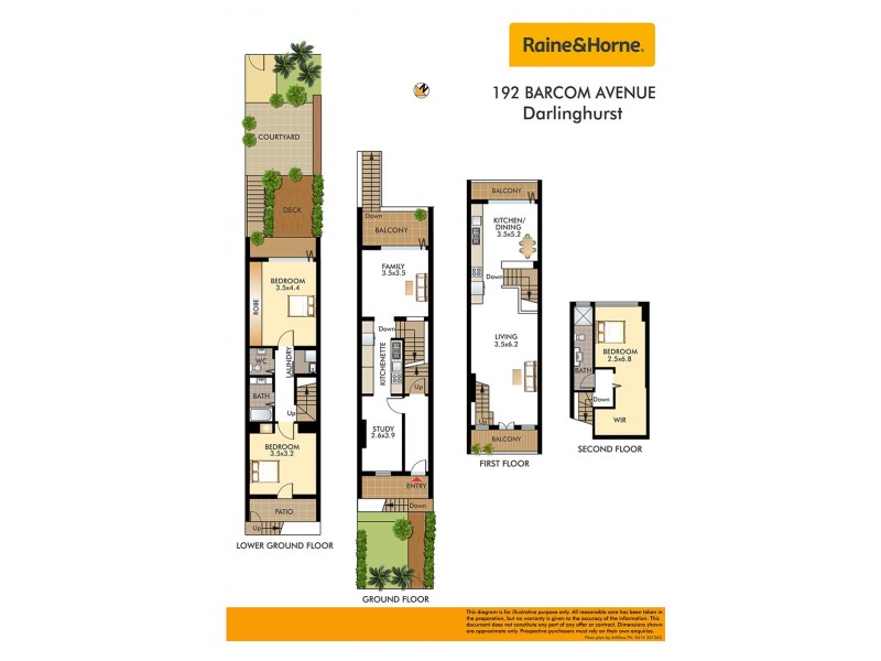 192 Barcom Avenue, Darlinghurst NSW 2010 Floorplan