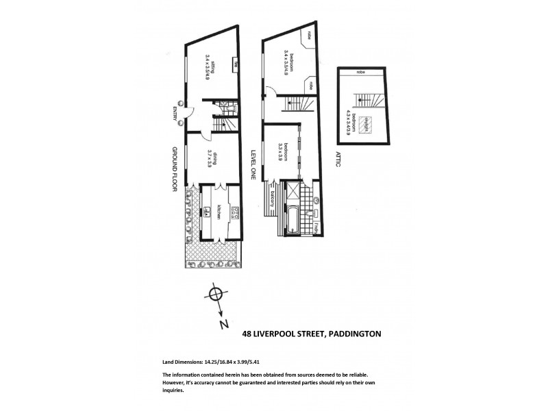 48 Liverpool Street, Paddington NSW 2021 Floorplan