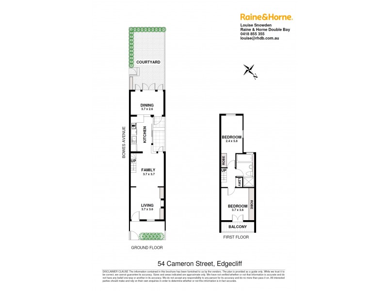 54 Cameron Street, Edgecliff NSW 2027 Floorplan