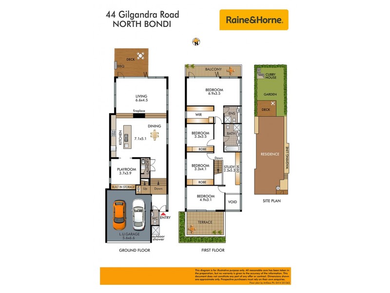 44 Gilgandra Road, North Bondi NSW 2026 Floorplan