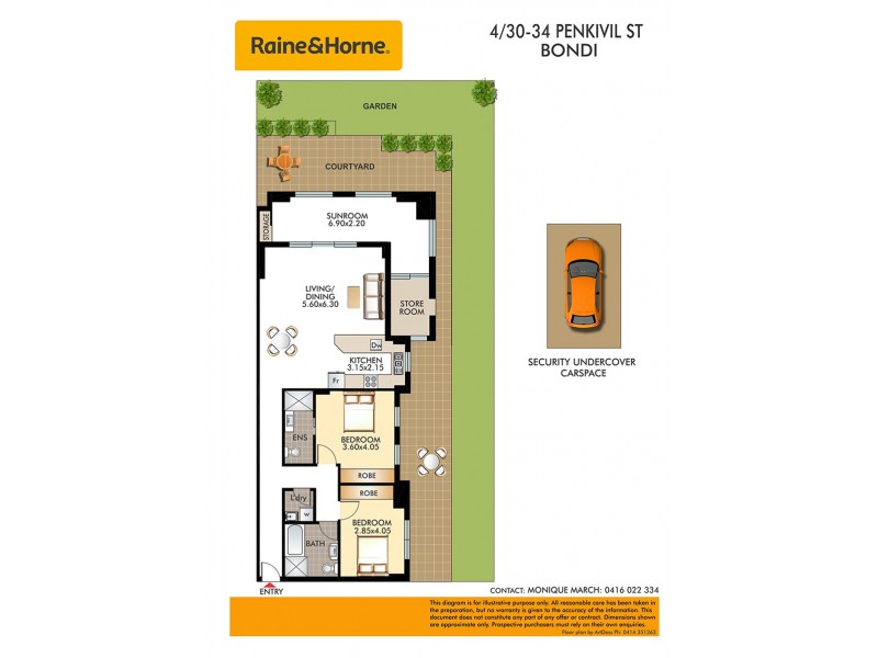 4/30-34 Penkivil Street, Bondi NSW 2026 Floorplan