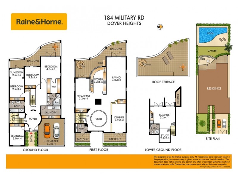 184 Military Road, Dover Heights NSW 2030 Floorplan