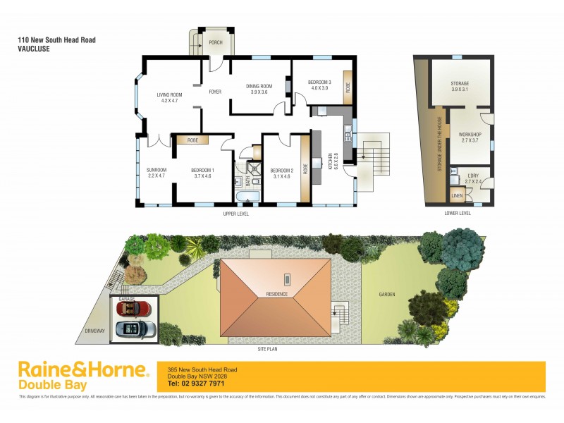 110 New South Head Road, Vaucluse NSW 2030 Floorplan