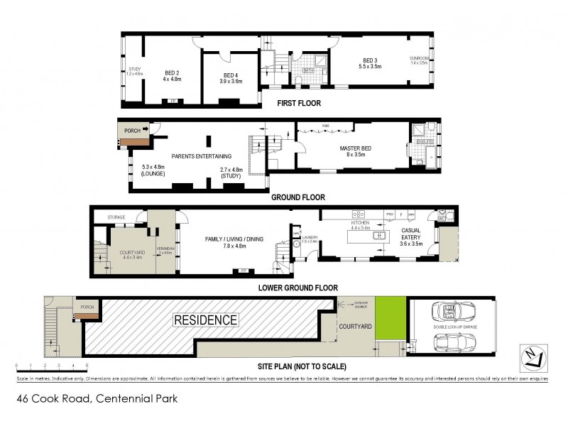 46 Cook Road, Centennial Park NSW 2021 Floorplan