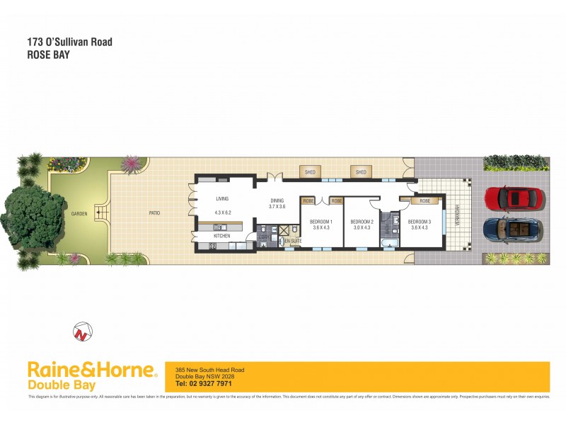 173 O’Sullivan Road, Bellevue Hill NSW 2023 Floorplan
