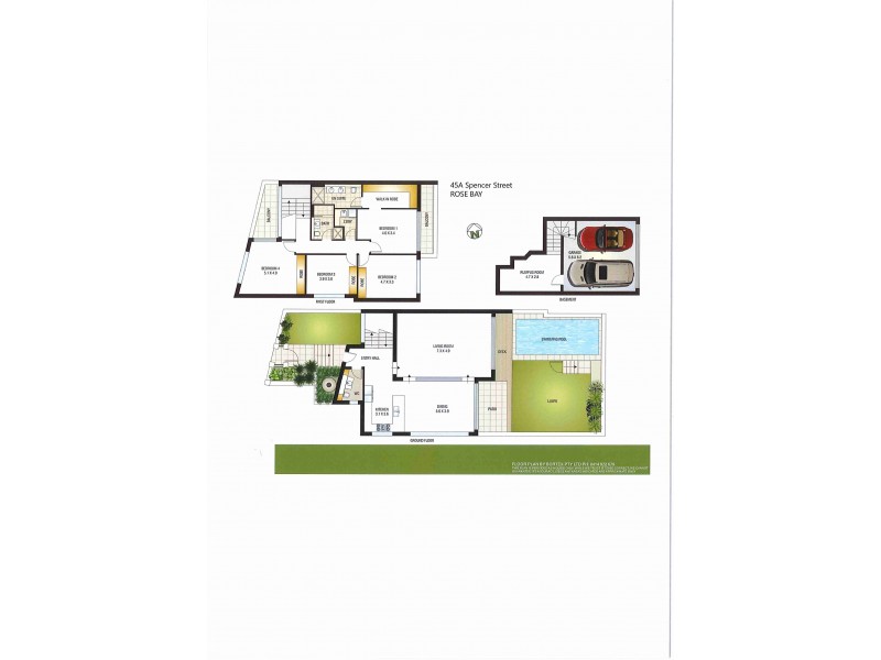 45a Spencer Street, Rose Bay NSW 2029 Floorplan