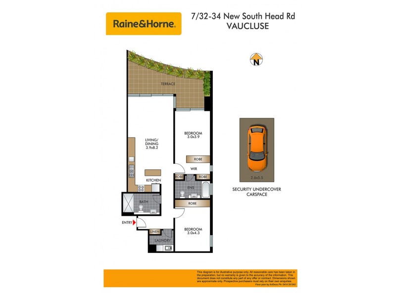 7/32-34 New South Head Road, Vaucluse NSW 2030 Floorplan