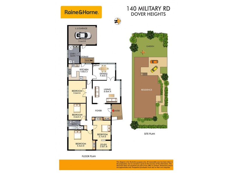 140 Military Road, Dover Heights NSW 2030 Floorplan