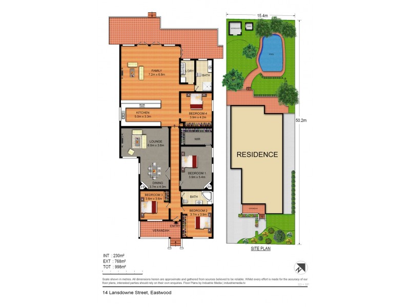 14 Lansdowne Street, Eastwood NSW 2122 Floorplan