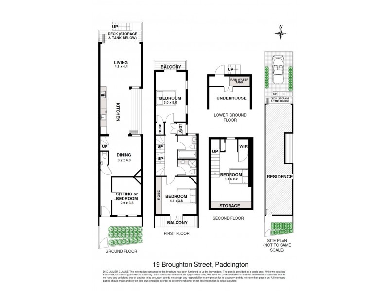 19 Broughton Street, Paddington NSW 2021 Floorplan