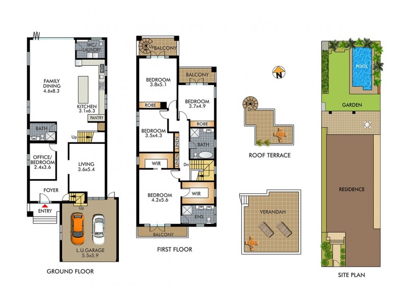 16 Oceanview Avenue, Vaucluse NSW 2030 Floorplan