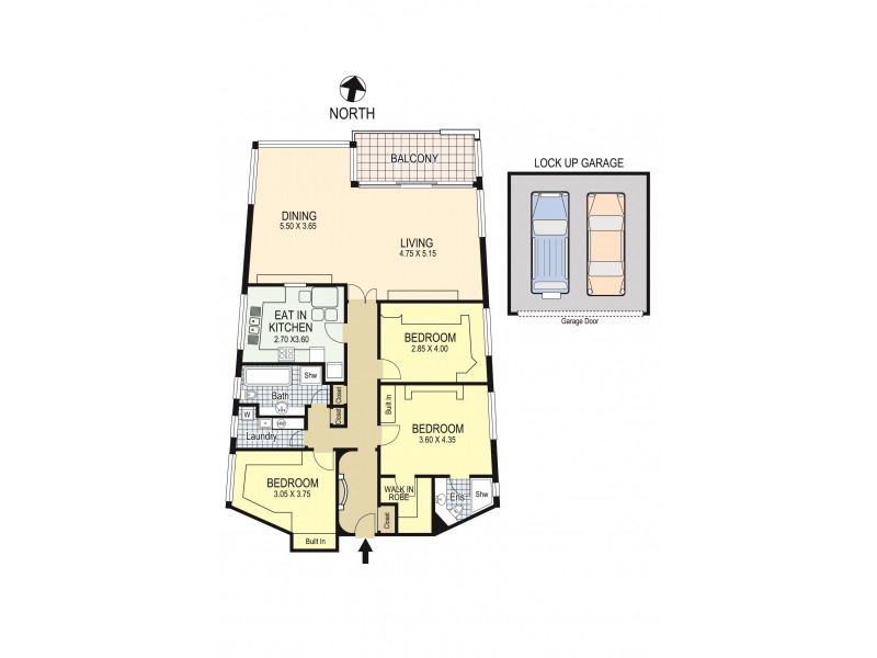 37/6 Trelawney Street, Woollahra NSW 2025 Floorplan