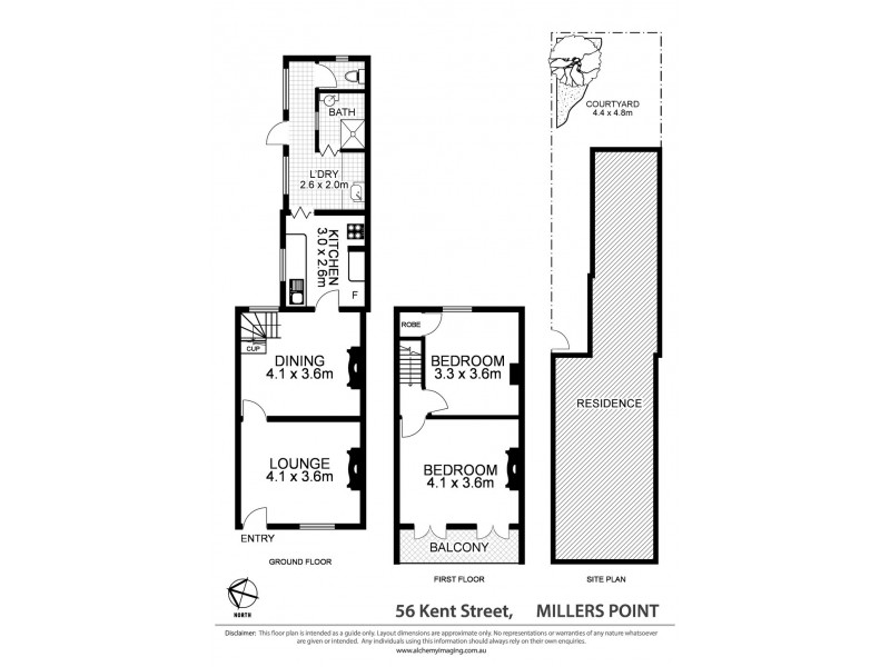 56 Kent Street, Millers Point NSW 2000 Floorplan