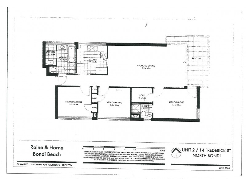 2/14 Frederick Street, North Bondi NSW 2026 Floorplan