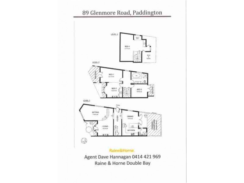 89 Glenmore Road, Paddington NSW 2021 Floorplan