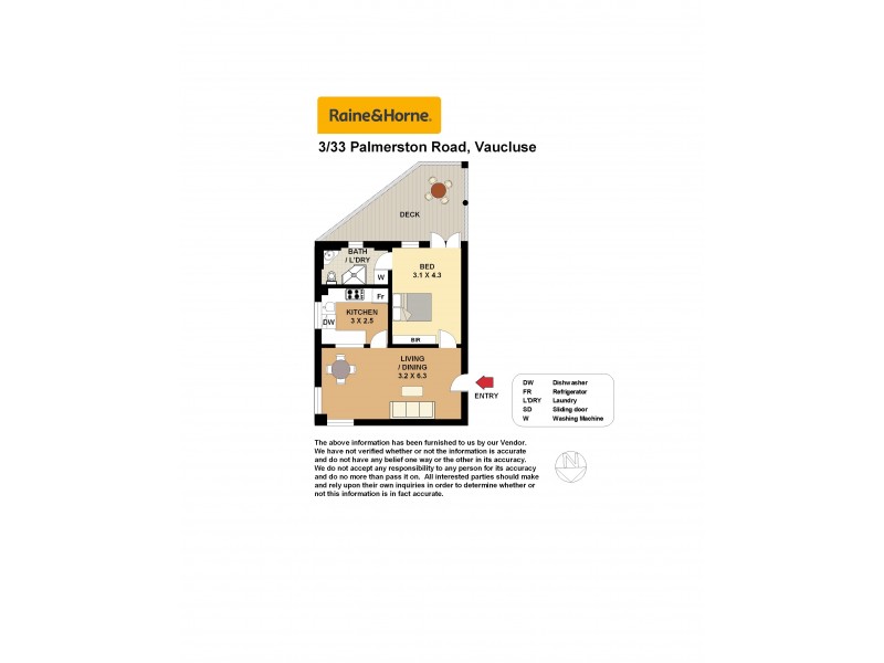 3/33 Palmerston Street, Vaucluse NSW 2030 Floorplan