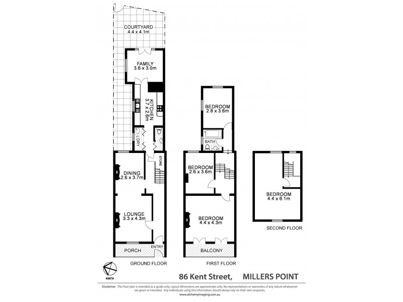 86 Kent Street, Millers Point NSW 2000 Floorplan
