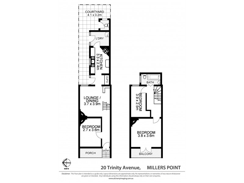 20 Trinity Avenue, Millers Point NSW 2000 Floorplan