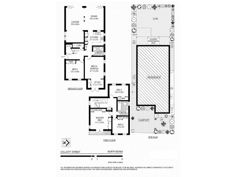 2 Elliott Street, North Bondi NSW 2026 Floorplan