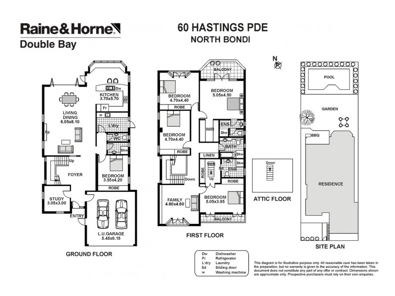 60 Hastings Parade, North Bondi NSW 2026 Floorplan