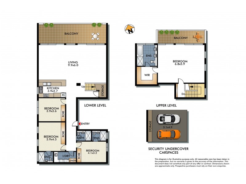 2/62 Drumalbyn Road, Bellevue Hill NSW 2023 Floorplan